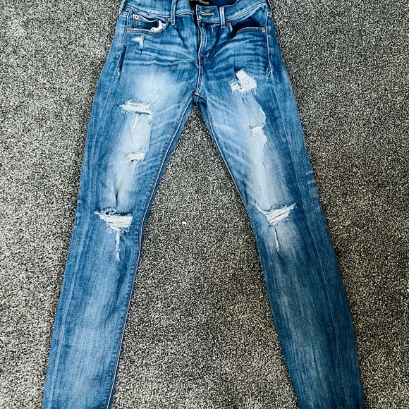 Express Comfy Stretch Ripped Jeans - Picture 2 of 3